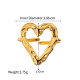 Irregular Heart-Shaped Ring