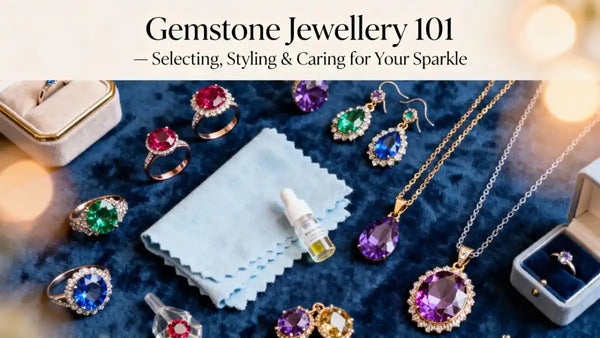 Gemstone Jewellery 101 – Selecting, Styling & Caring for Your Sparkle