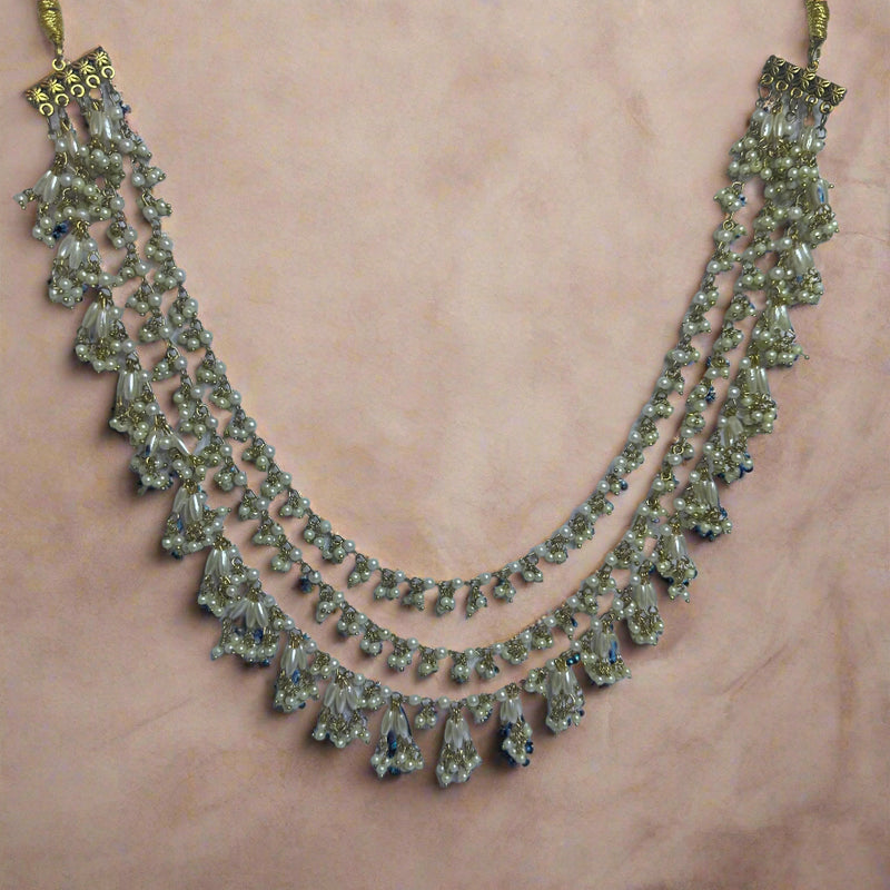 Hand crafted Designer Peral Necklace for girls and women