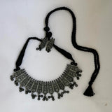 Traditional Stylish Export Quality Silver Look Like Designer Choker Necklace with Earring