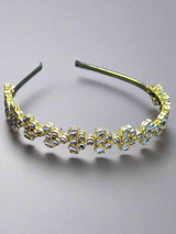 Stylish Gold Plated Kundan Hair Bands For Girls - Sparshna