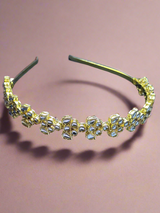 Stylish Gold Plated Kundan Hair Bands For Girls