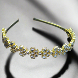 Stylish Gold Plated Kundan Hair Bands For Girls