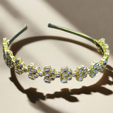 Stylish Gold Plated Kundan Hair Bands For Girls