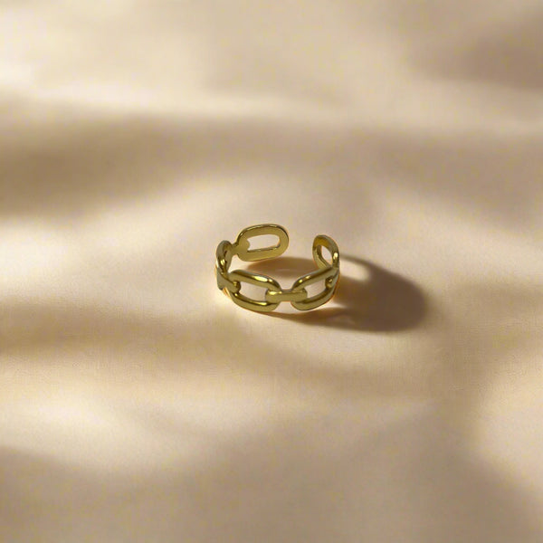 Buckle Chain Style Ring