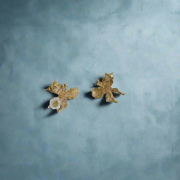 Aura Bloom Mini Studs - Earring