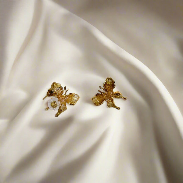 Aura Bloom Mini Studs - Earring