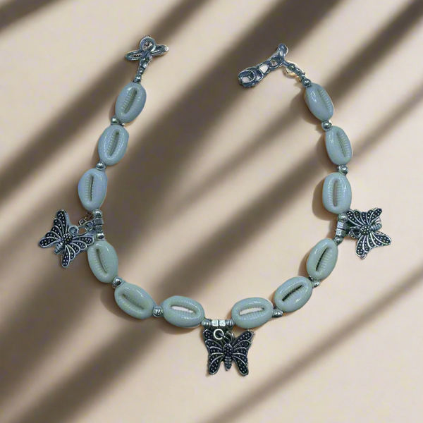 Designer Kodi Anklets with Butterfly Charms for Girls