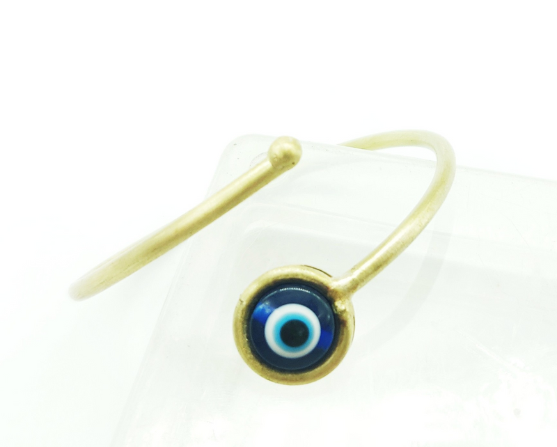 Brass Handcrafted Evil Eye Bracelet Kada For Women & Girls