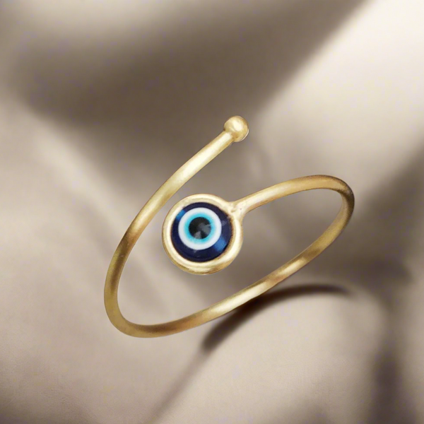 Brass Handcrafted Evil Eye Bracelet Kada For Women & Girls