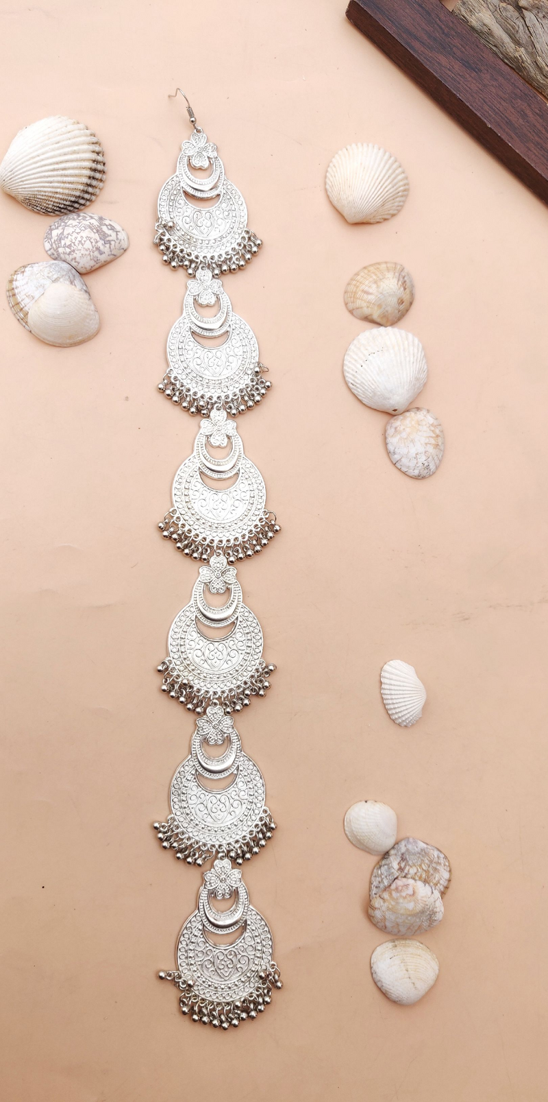 German Silver Designer Hair Choti