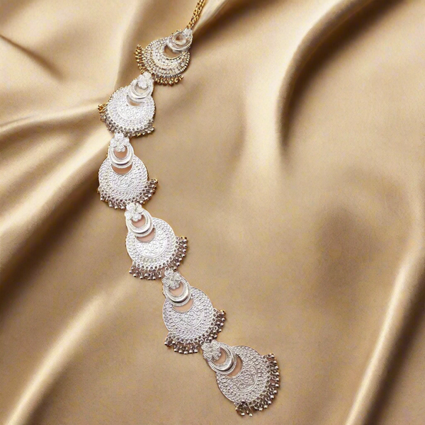 German Silver Designer Hair Choti