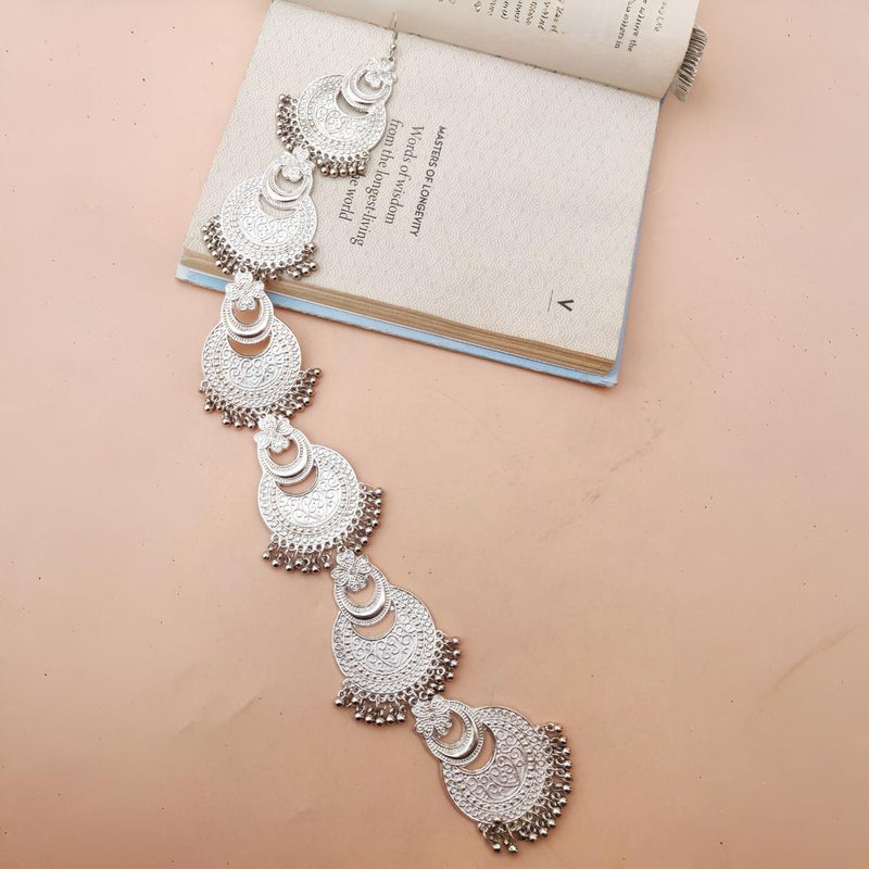 German Silver Designer Hair Choti