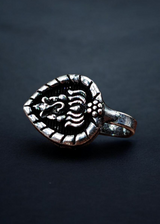 Ganesha Nosepin | Oxidised Non-Piearcing Nose-Rings