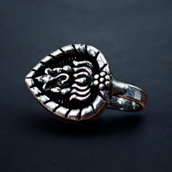 Ganesha Nosepin | Oxidised Non-Piearcing Nose-Rings