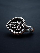 Ganesha Nosepin | Oxidised Non-Piearcing Nose-Rings