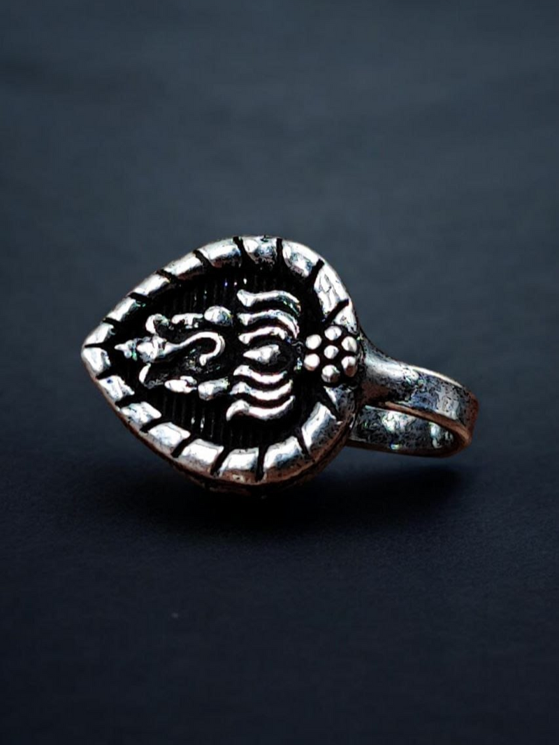 Ganesha Nosepin | Oxidised Non-Piearcing Nose-Rings