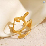 Irregular Hollow Ring