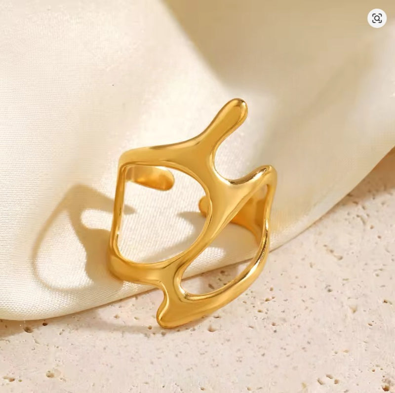 Irregular Hollow Ring