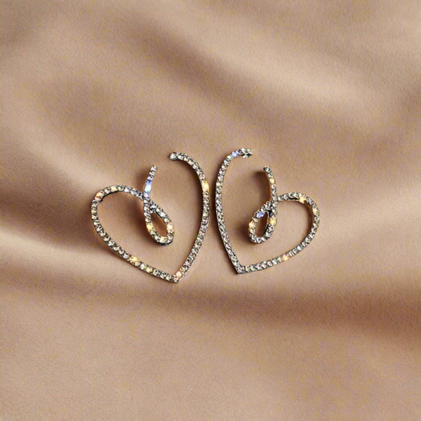 Heart Loop Earrings