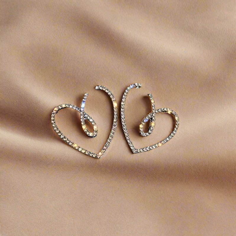 Heart Loop Earrings