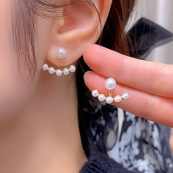 Minimalist Pearl Stud Earrings