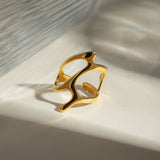 Irregular Hollow Ring