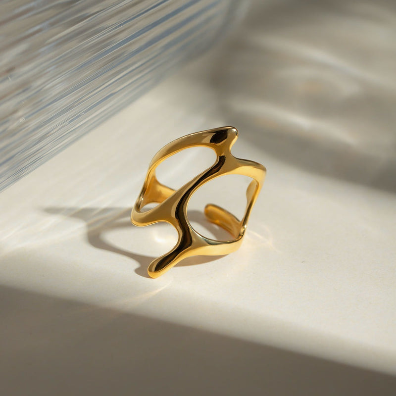Irregular Hollow Ring