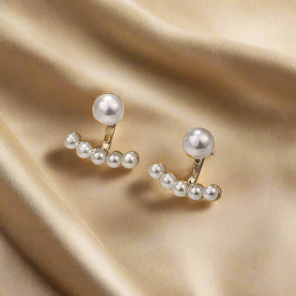 Minimalist Pearl Stud Earrings
