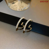 Heart Hoop Earrings