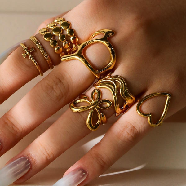 Irregular Hollow Ring