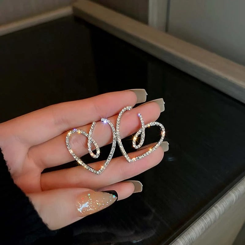 Heart Loop Earrings