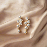 Faux Pearl Drop Earrings