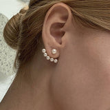 Minimalist Pearl Stud Earrings