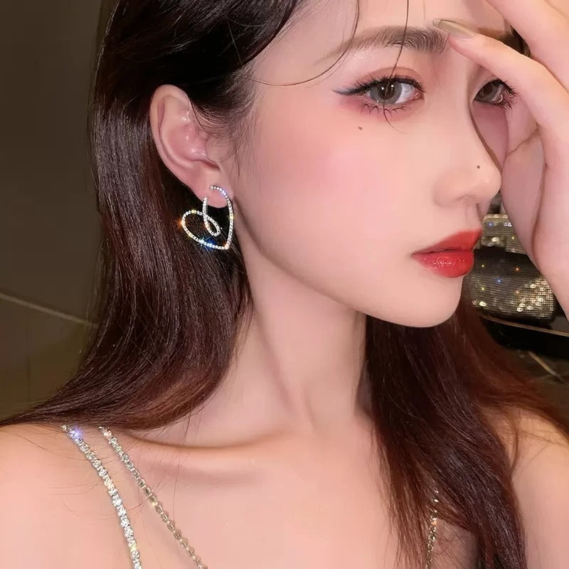 Heart Loop Earrings